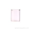 Candle-holder Glass Round Candle Pillar Candle Holder Manufactory